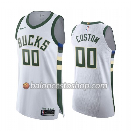 Camiseta Hombre NBA Milwaukee Bucks Personalizadas 2019-20 Nike Association Edition Swingman